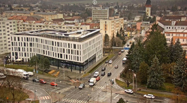 Imagen de vista previa de la cámara web České Budějovice - mánes street